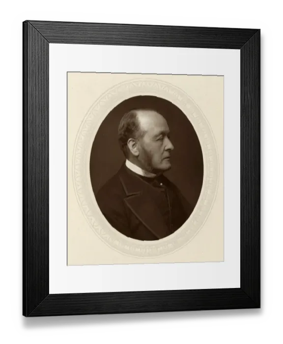 Framed Print : Earl Cranbrook Head Only Framed Print : Earl Cranbrook Head Only