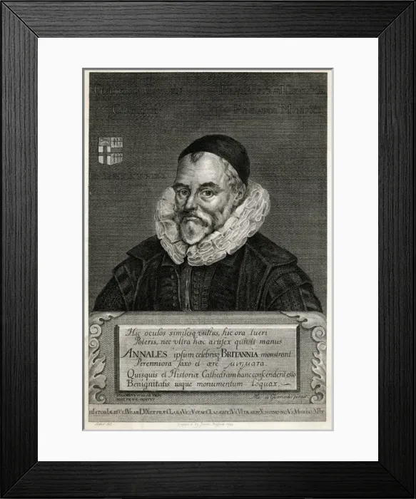 Framed Print : William Camdem Framed Print : William Camdem