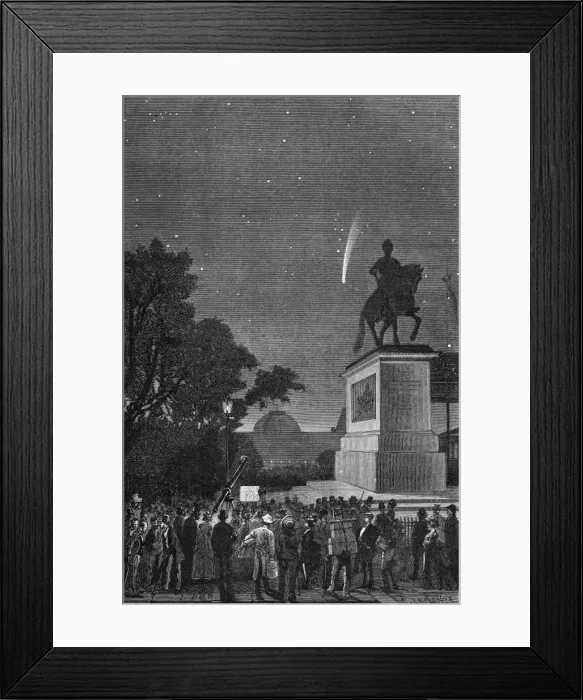 Framed Print : Comet of Coggia, 1874 Framed Print : Comet of Coggia, 1874