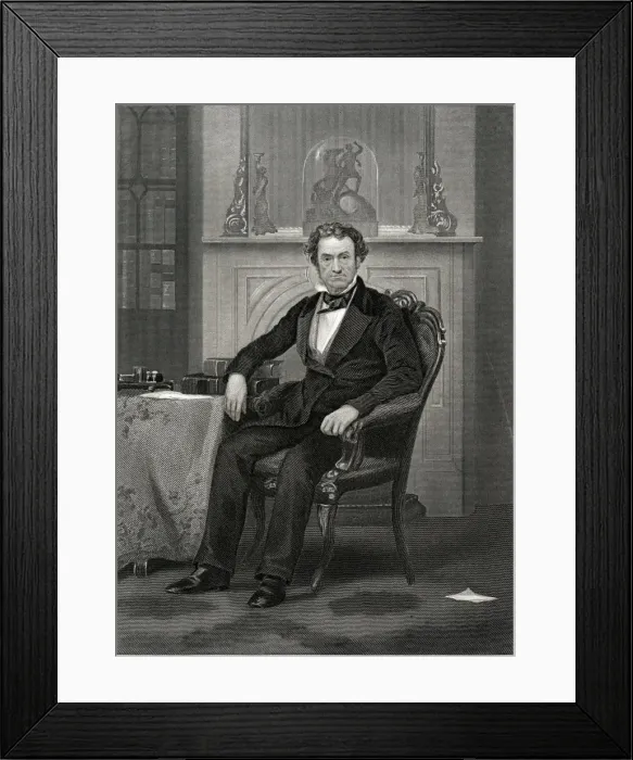 Framed Print : Rufus Choate (Chappel) Framed Print : Rufus Choate (Chappel)