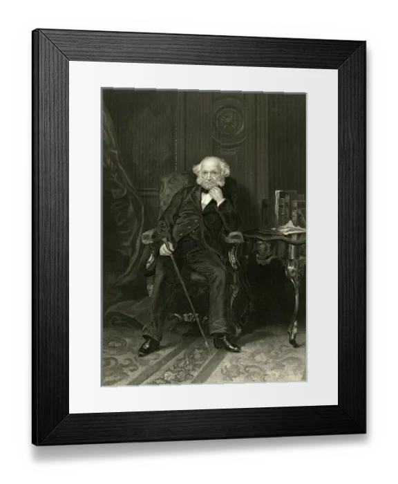Framed Print : Van Buren - Chappel Framed Print : Van Buren - Chappel