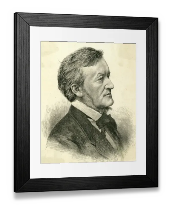 Framed Print : Wagner (1813-1883) ILN Framed Print : Wagner (1813-1883) ILN