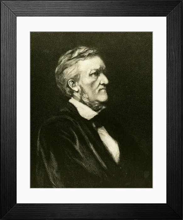 Framed Print : Wagner - Herkomer Framed Print : Wagner - Herkomer