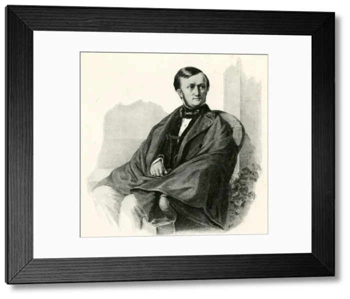 Framed Print : Wagner - young 1853 Framed Print : Wagner - young 1853