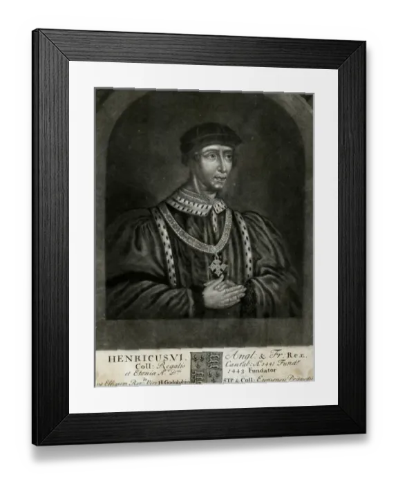 Framed Print : King Henry VI Framed Print : King Henry VI