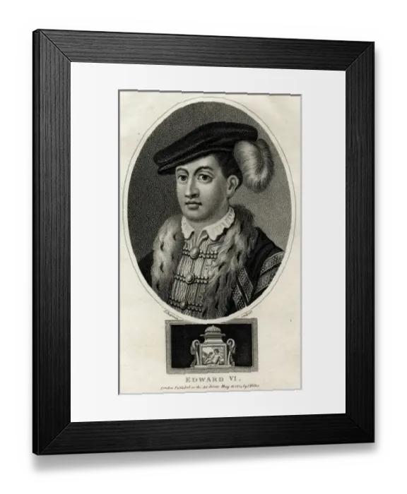 Framed Print : Edward Vi / Chapman Framed Print : Edward Vi / Chapman