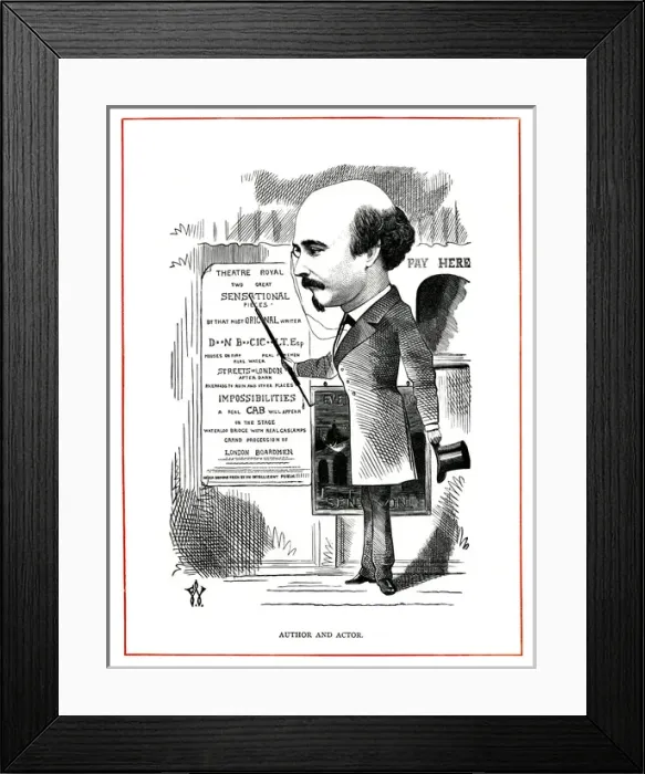 Framed Print : Dion Boucicault / Waddy Framed Print : Dion Boucicault / Waddy
