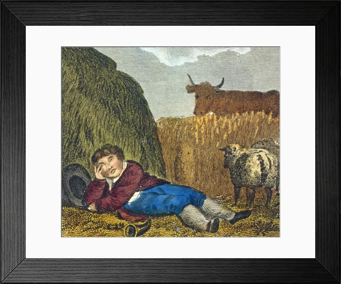 Framed Print : Little Boy Blue Framed Print : Little Boy Blue