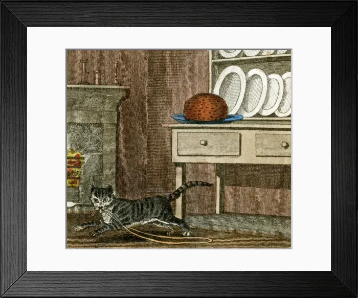 Framed Print : CATs RUN AWAY 1818 Framed Print : CATs RUN AWAY 1818