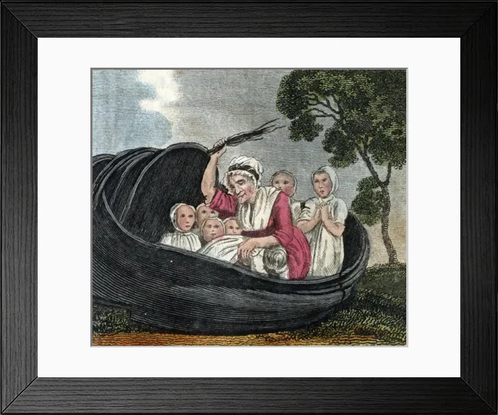 Framed Print : There was an Old Woman Framed Print : There was an Old Woman