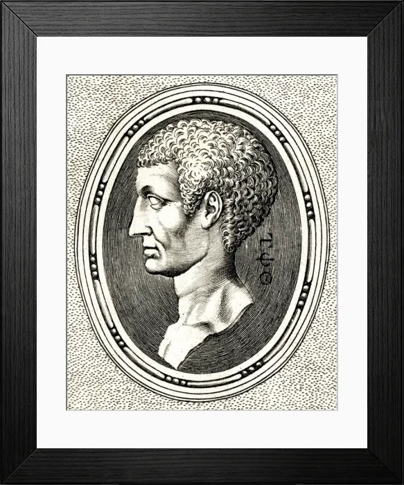 Framed Print : Titus Q Flaminius - 1 Framed Print : Titus Q Flaminius - 1