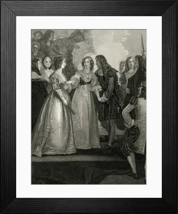 Framed Print : Treaty of Dover Framed Print : Treaty of Dover