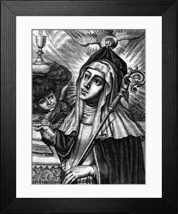 Framed Print : Saint Aldegonde Framed Print : Saint Aldegonde