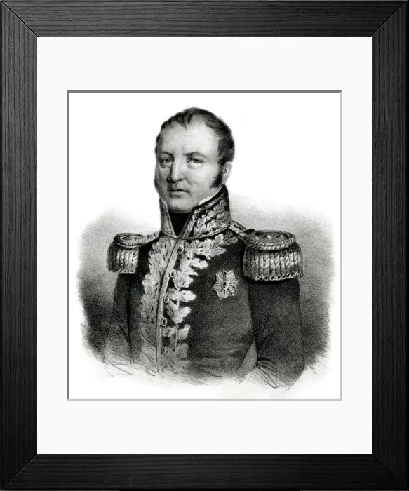 Framed Print : Etienne Maurice Gerard Framed Print : Etienne Maurice Gerard