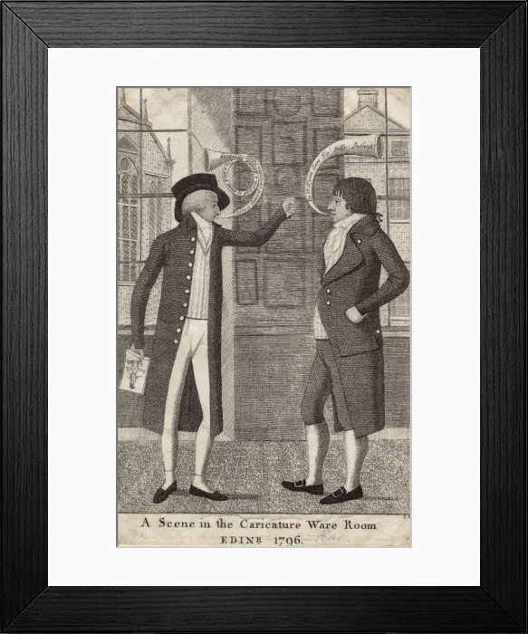 Framed Print : John Kay / Caricature Rm Framed Print : John Kay / Caricature Rm