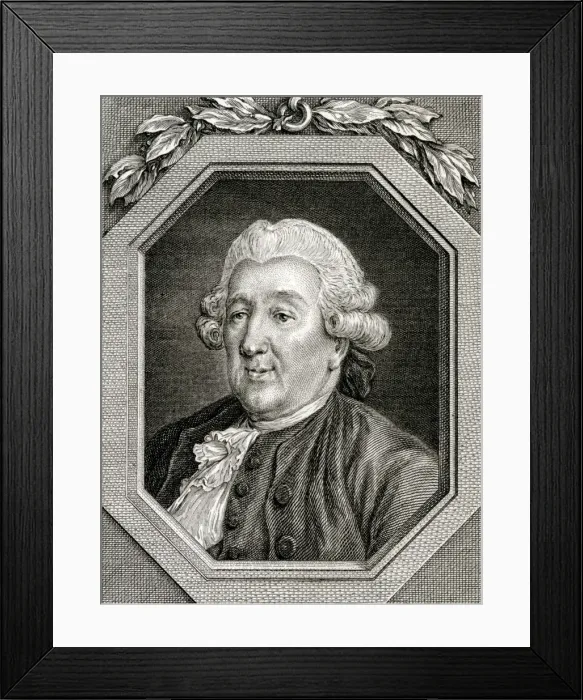 Framed Print : Carlo Goldoni / Le Beau Framed Print : Carlo Goldoni / Le Beau