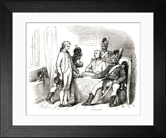 Framed Print : Coleridge Enlists Framed Print : Coleridge Enlists
