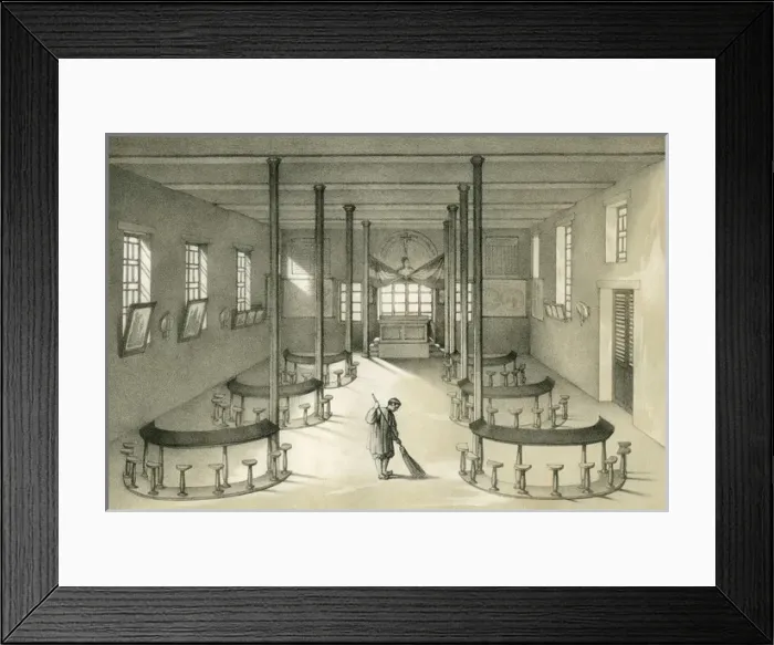 Framed Print : Mettray : a Classroom Framed Print : Mettray : a Classroom