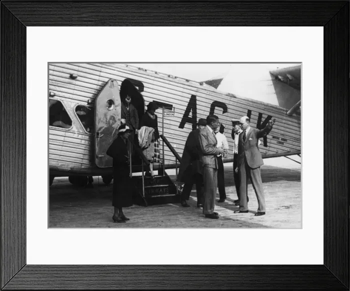 Framed Print : Arriving at Paris 1936 Framed Print : Arriving at Paris 1936