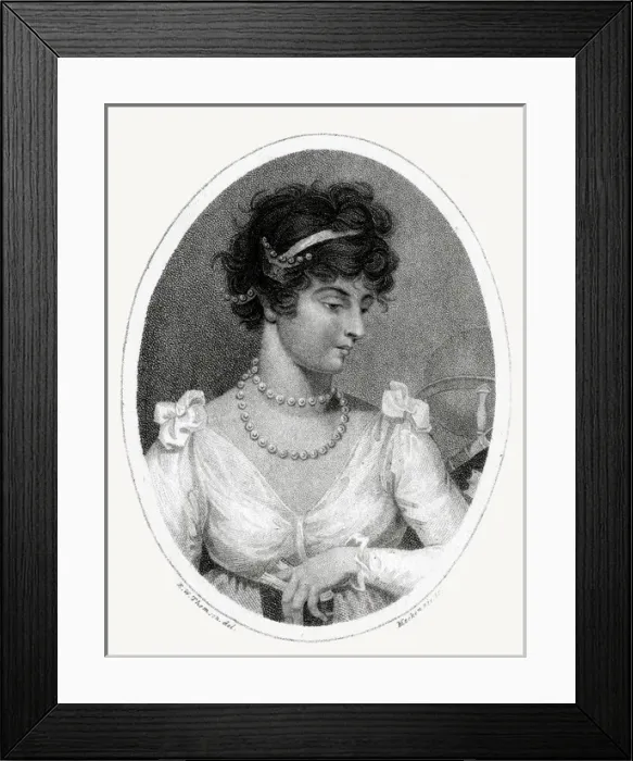 Framed Print : Comtesse De Genlis Framed Print : Comtesse De Genlis