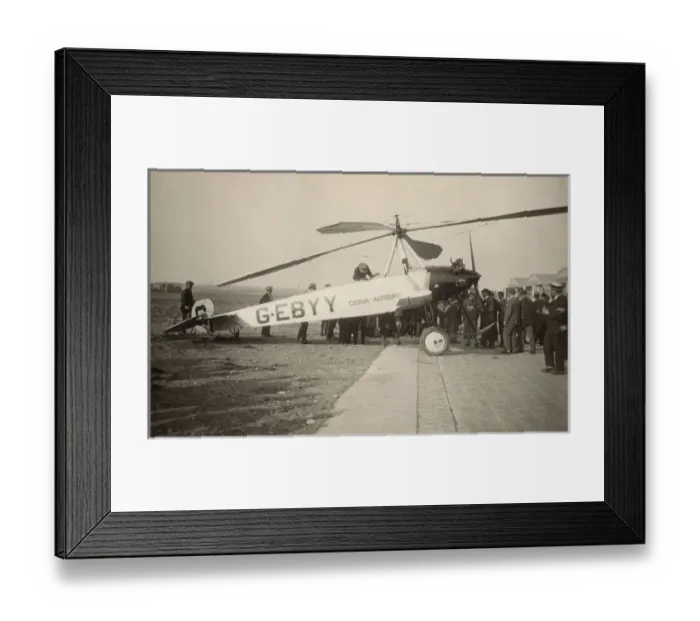 Framed Print : Cierva Autogyro France Framed Print : Cierva Autogyro France