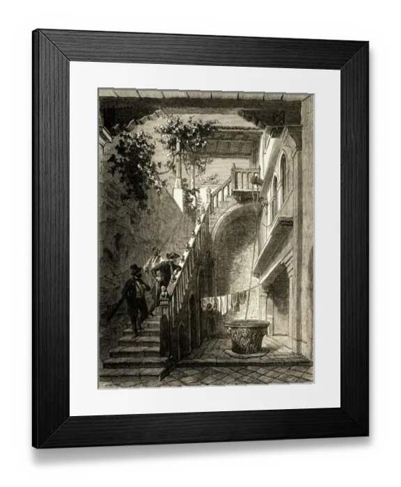 Framed Print : Carlo Goldoni / Venice Framed Print : Carlo Goldoni / Venice