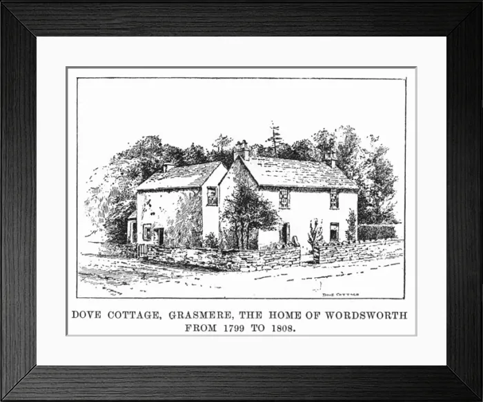 Framed Print : Wordsworth / Dove Cottage Framed Print : Wordsworth / Dove Cottage