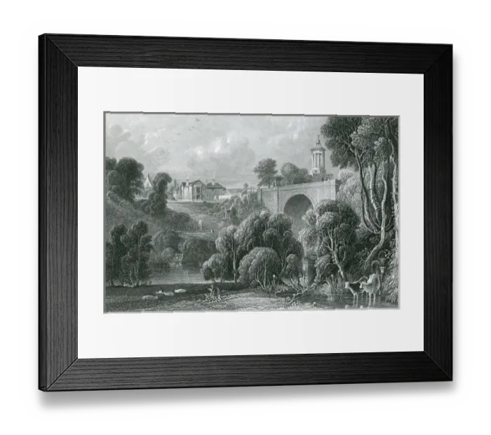 Framed Print : Burns Monument Brig Doon Framed Print : Burns Monument Brig Doon