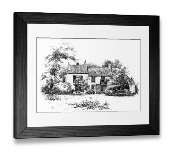 Framed Print : Tennyson Somersby Lincs Framed Print : Tennyson Somersby Lincs