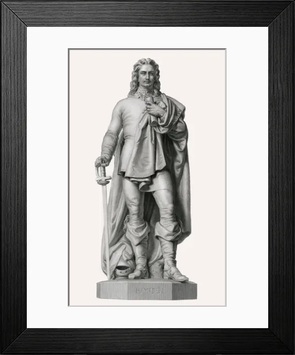 Framed Print : John Hampden Statue Framed Print : John Hampden Statue