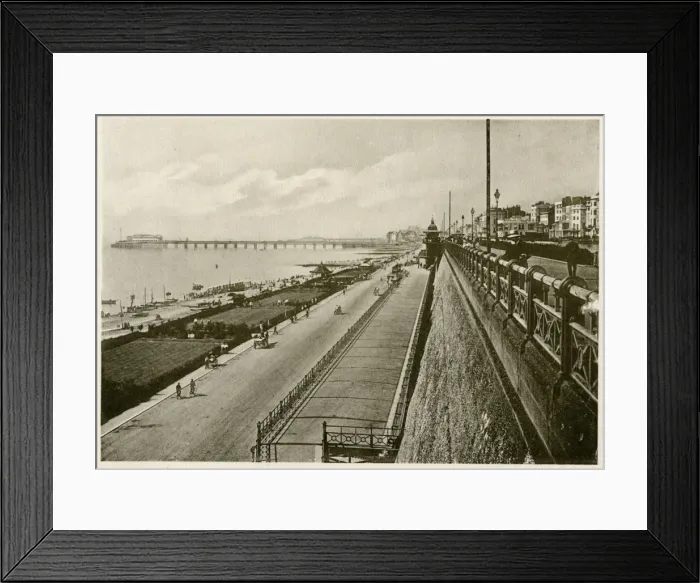 Framed Print : Brighton / Madeira Road Framed Print : Brighton / Madeira Road