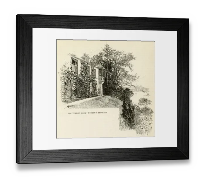 Framed Print : Ruskin / Coniston Home Framed Print : Ruskin / Coniston Home