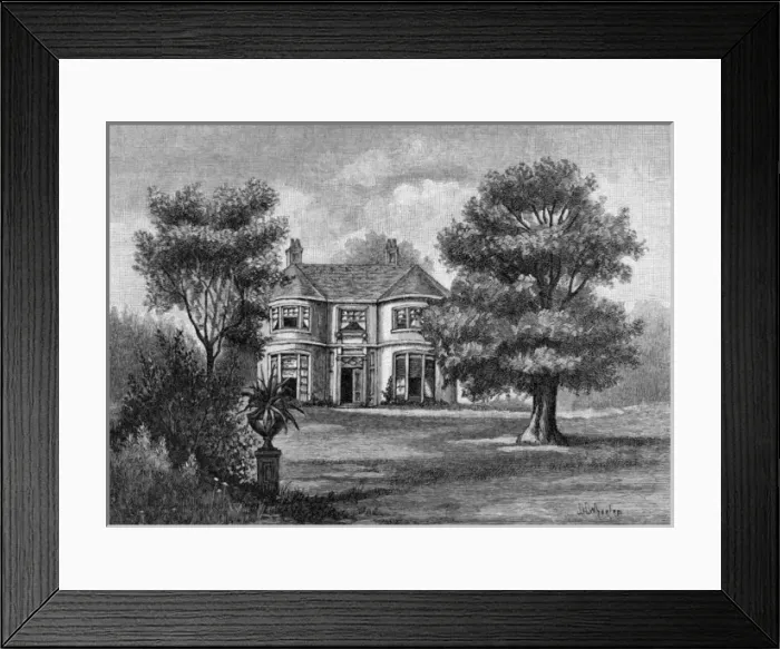 Framed Print : George Eliot / Rosehill Framed Print : George Eliot / Rosehill