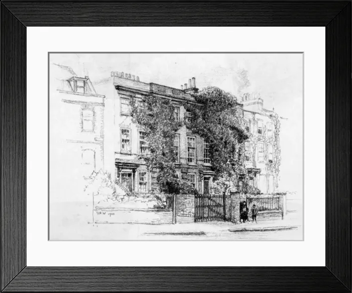 Framed Print : George Eliot / Richmond Framed Print : George Eliot / Richmond