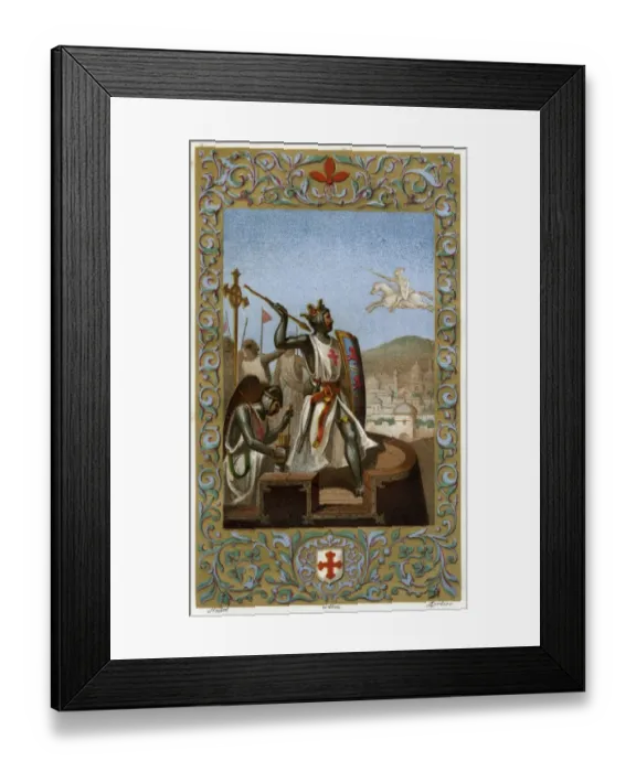 Framed Print : Crusaders Vision Framed Print : Crusaders Vision