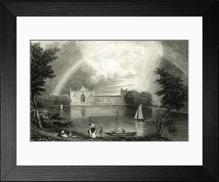 Framed Print : Byron / Newstead Abbey Framed Print : Byron / Newstead Abbey
