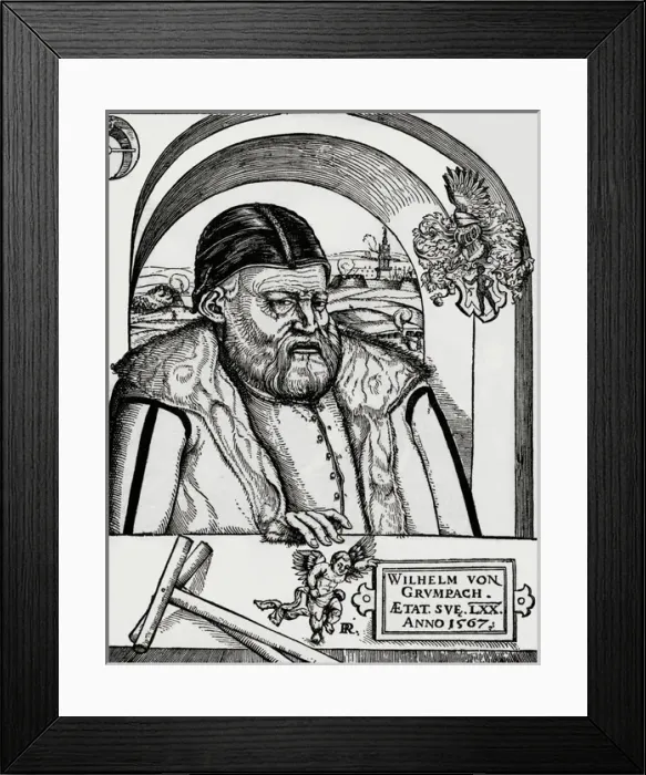 Framed Print : Wilhelm Von Grumbach Framed Print : Wilhelm Von Grumbach