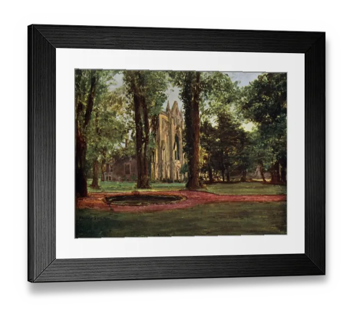 Framed Print : Byron / Newstead Abbey Framed Print : Byron / Newstead Abbey