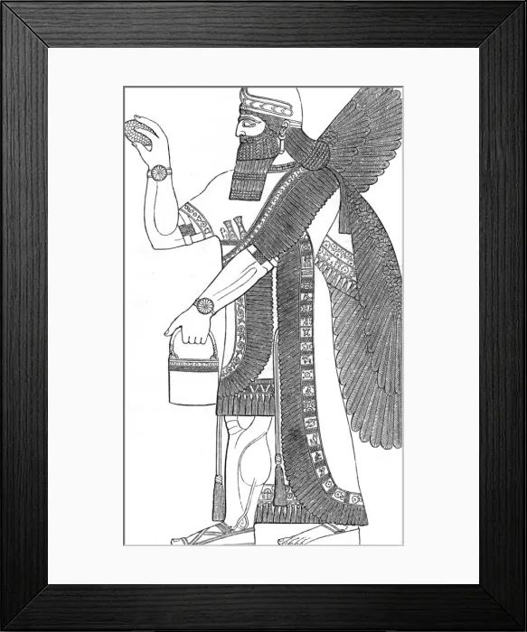 Framed Print : Iraq / Archaeology / Kalhu Framed Print : Iraq / Archaeology / Kalhu