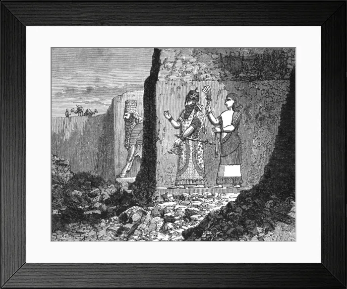 Framed Print : Iraq  /  Archaeology  /  Kalhu