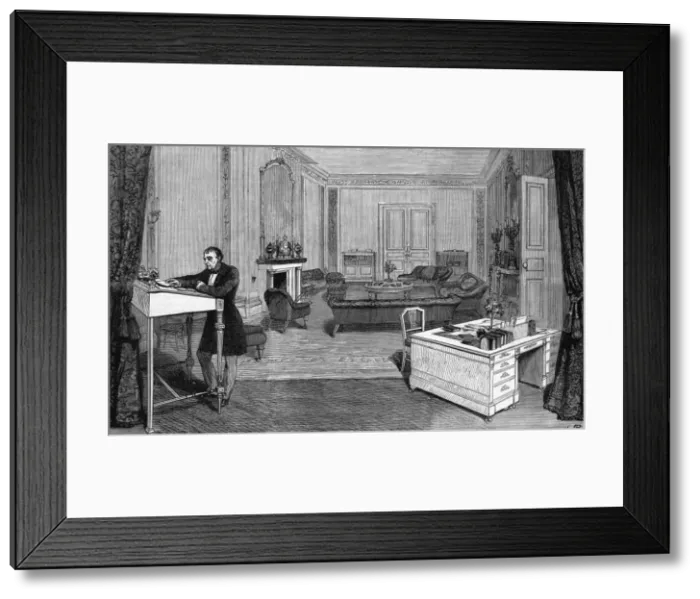 Framed Print : Disraeli / Curzon Street Framed Print : Disraeli / Curzon Street