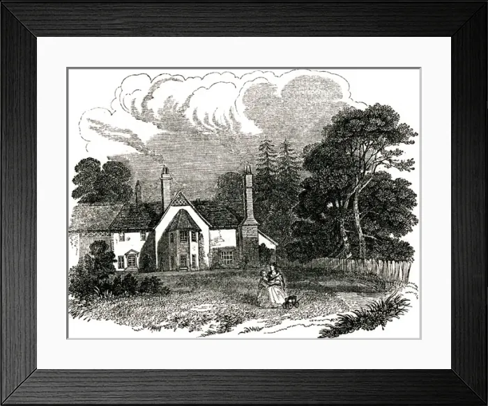 Framed Print : Cowper / Birthplace / Herts Framed Print : Cowper / Birthplace / Herts