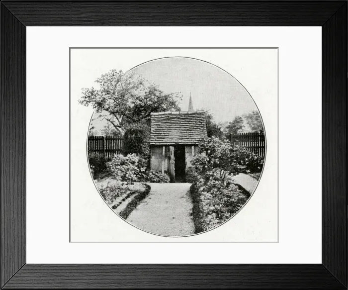 Framed Print : Cowper / Olney Summerhouse Framed Print : Cowper / Olney Summerhouse