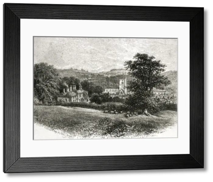 Framed Print : Cowper / Birthplace / Herts Framed Print : Cowper / Birthplace / Herts