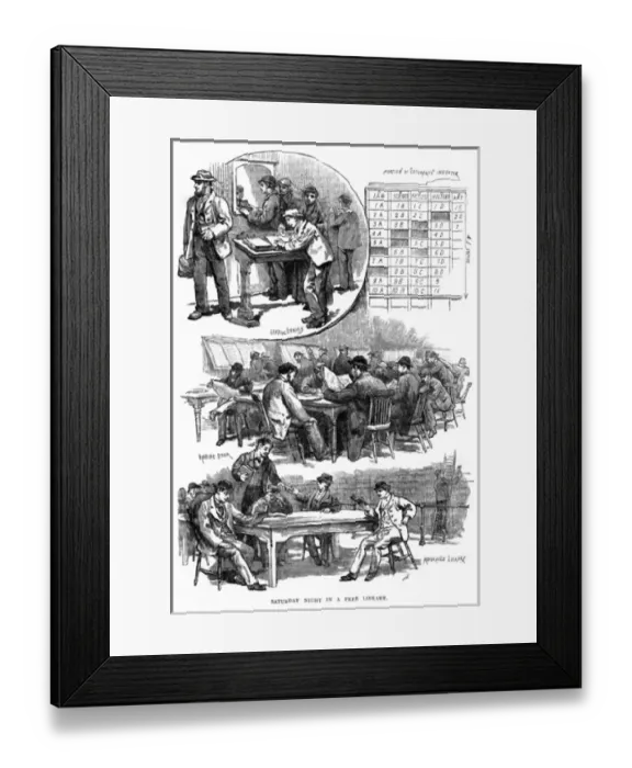 Framed Print : Free Public Library Framed Print : Free Public Library