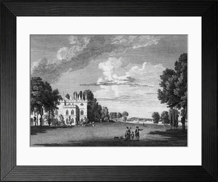 Framed Print : Walpole / Strawberry 1775 Framed Print : Walpole / Strawberry 1775