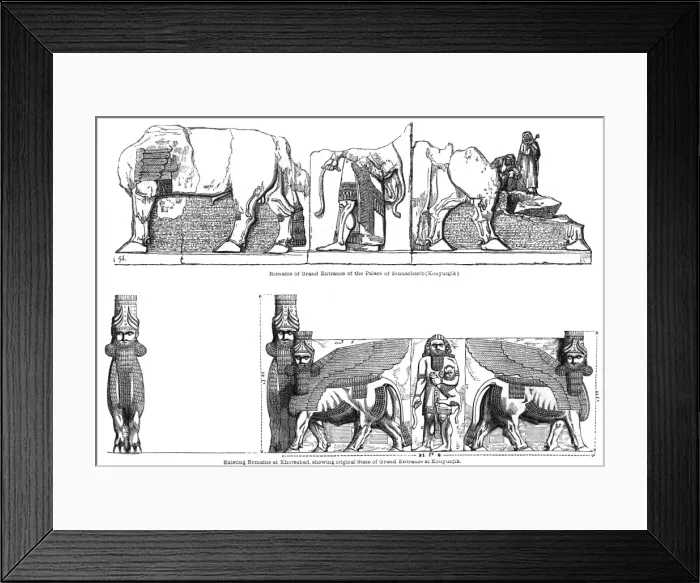 Framed Print : Iraq / Archaeology / Nineveh Framed Print : Iraq / Archaeology / Nineveh