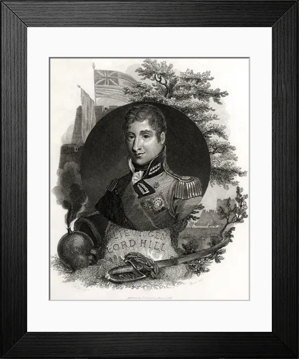Framed Print : Rowland Hill (Soldier) Framed Print : Rowland Hill (Soldier)