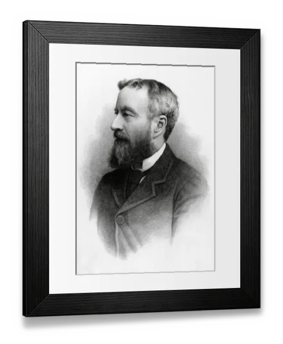 Framed Print : Hicks-Beach (Etching)