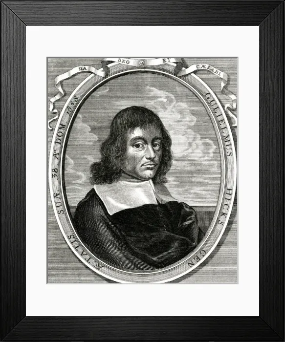 Framed Print : WILLIAM HICKS (D. 1660) Framed Print : WILLIAM HICKS (D. 1660)